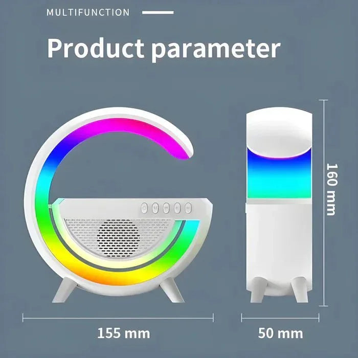 drapesduo RGB G - LAMP FAST WIRELESS CHARGING BLUETOOTH SPEAKER - drapesduo