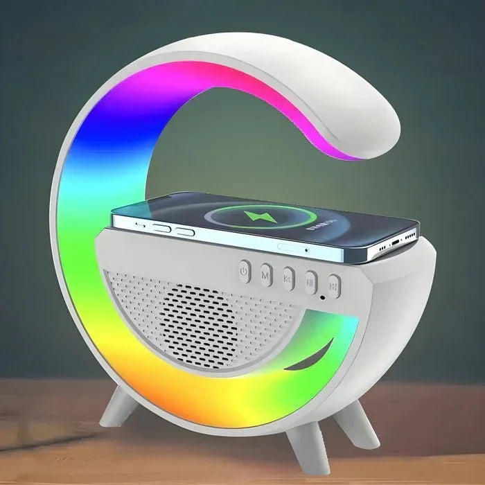 drapesduo RGB G - LAMP FAST WIRELESS CHARGING BLUETOOTH SPEAKER - drapesduo