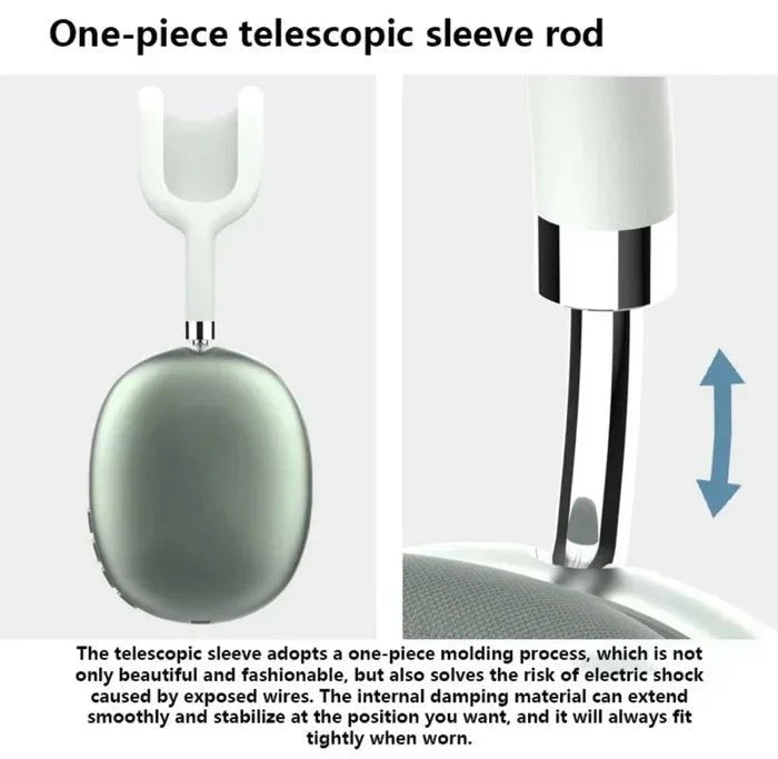 P9 Max with Active Noise cancellation (ANC) With Mic - drapesduo