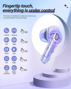 T8 Earbuds Crystal