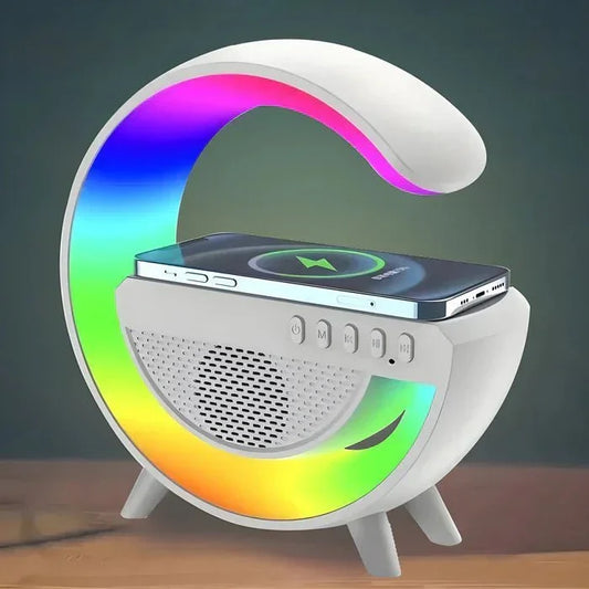 drapesduo RGB G - LAMP FAST WIRELESS CHARGING BLUETOOTH SPEAKER - drapesduo