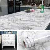 WATERPROOF PVC MARBLE PAPER ROLL - drapesduo