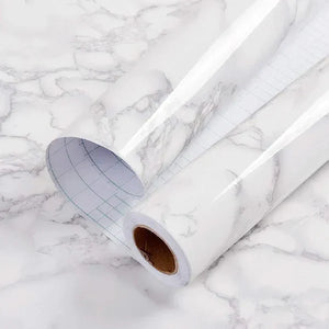 WATERPROOF PVC MARBLE PAPER ROLL - drapesduo